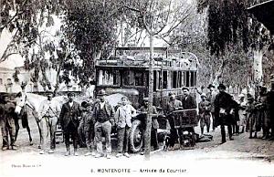 MONTENOTTE - ARRIVEE DU COURRIER